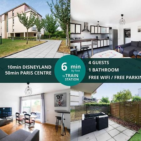 Les Paves De Prague - Appartement Pour 4 A 10 Minutes De Disneyland Paris مونتِفرا المظهر الخارجي الصورة